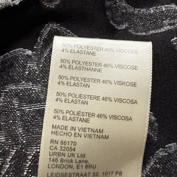 Free People set co-ord top and midi skirt pleated matching set boho XS - Picture 12 of 13